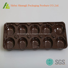 Пластиковый лоток шоколад упаковка